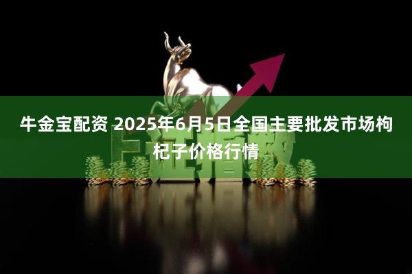 牛金宝配资 2025年6月5日全国主要批发市场枸杞子价格行情